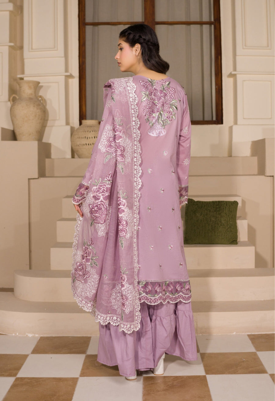 Manizay Premium Embroidered Lawn Unstitched Collection 2026 – Luxury Pakistani Women's Suit