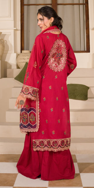 Manizay Premium Embroidered Lawn Unstitched Collection 2026 – Luxury Pakistani Women's Suit