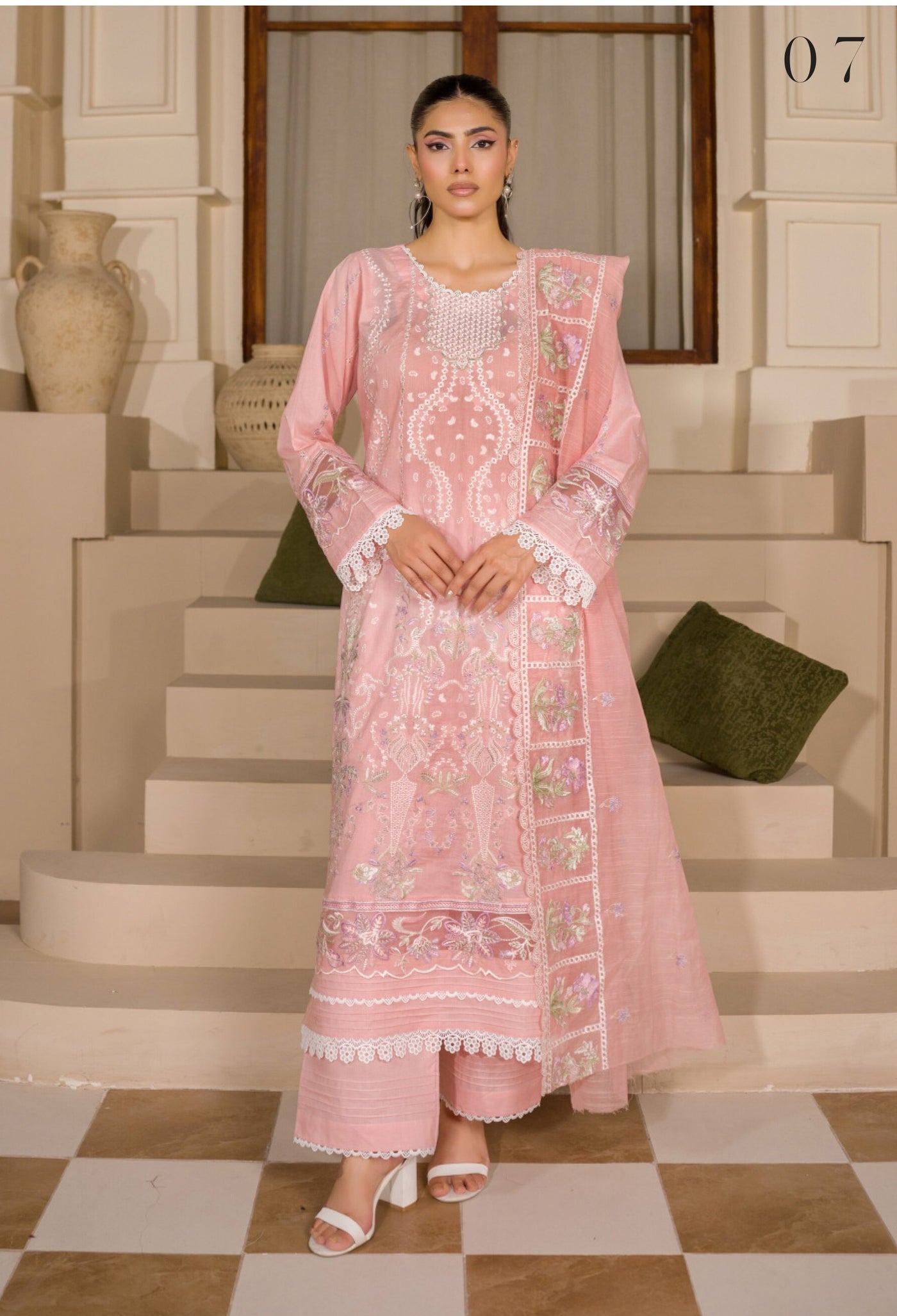 Manizay Premium Embroidered Lawn Unstitched Collection 2026 – Luxury Pakistani Women's Suit