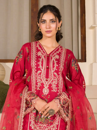 Manizay Premium Embroidered Lawn Unstitched Collection 2026 – Luxury Pakistani Women's Suit