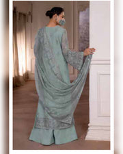 Parisa Safeera by Flossie – Luxury Embroidered Chiffon 3 Piece Unstitched Suit