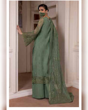 Parisa Safeera by Flossie – Luxury Embroidered Chiffon 3 Piece Unstitched Suit