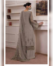 Parisa Safeera by Flossie – Luxury Embroidered Chiffon 3 Piece Unstitched Suit