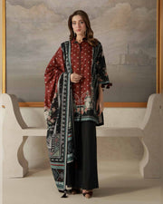 SAHAR Fall / Winter Digital Printed 3 Piece Khaddar Suit