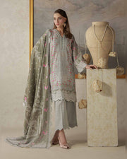 SAHAR Fall / Winter Digital Printed 3 Piece Khaddar Suit