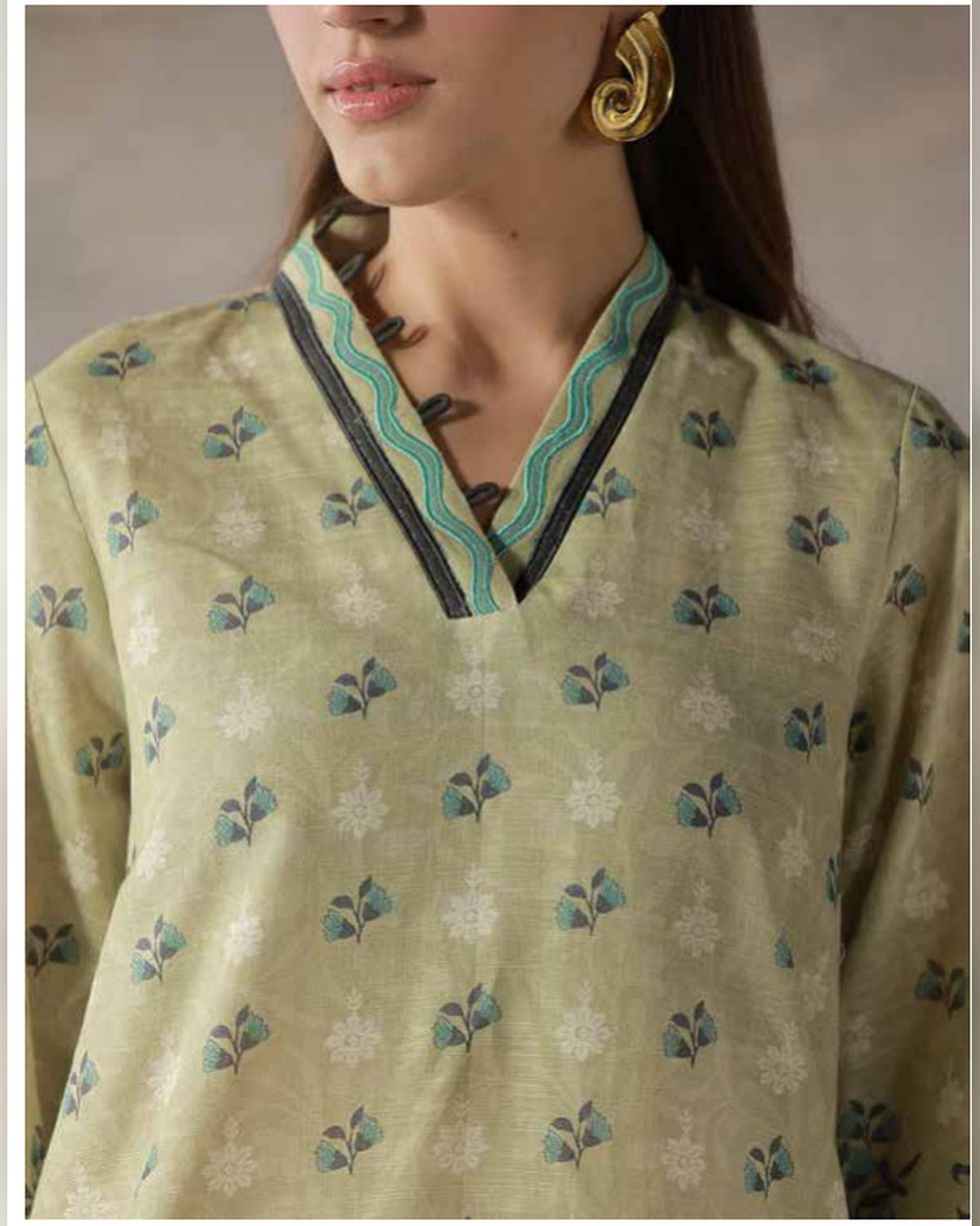 SAHAR Fall / Winter Digital Printed 3 Piece Khaddar Suit