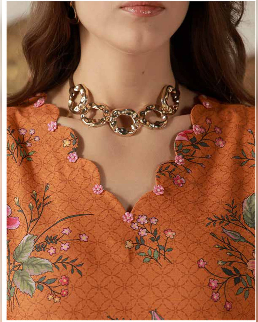 SAHAR Fall / Winter Digital Printed 3 Piece Khaddar Suit