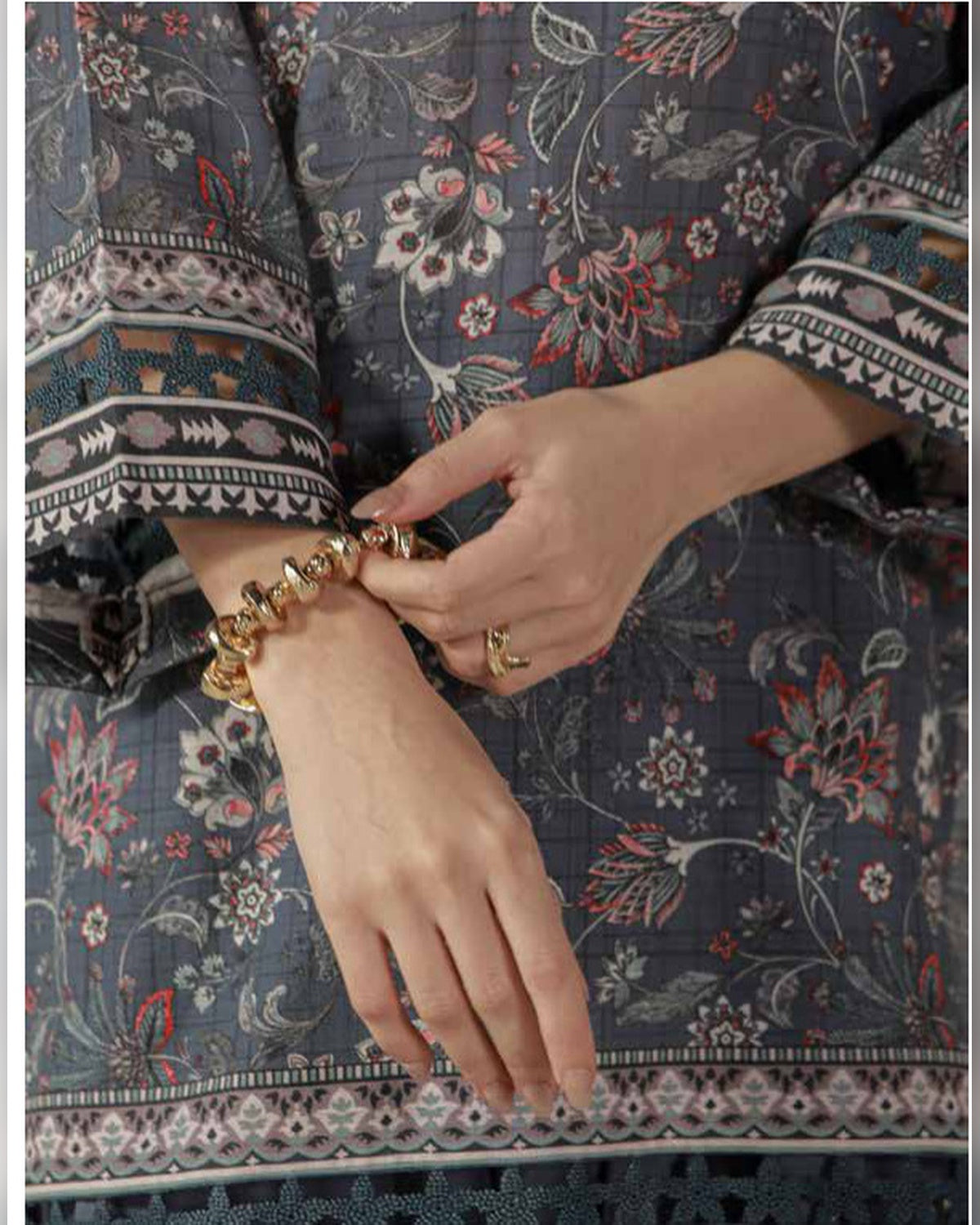 SAHAR Fall / Winter Digital Printed 3 Piece Khaddar Suit