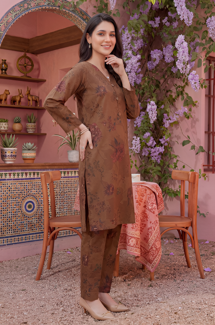 TEA PARTY (VOL-1) 2 Piece Stitched Collection By Tawakkal (D-4356)