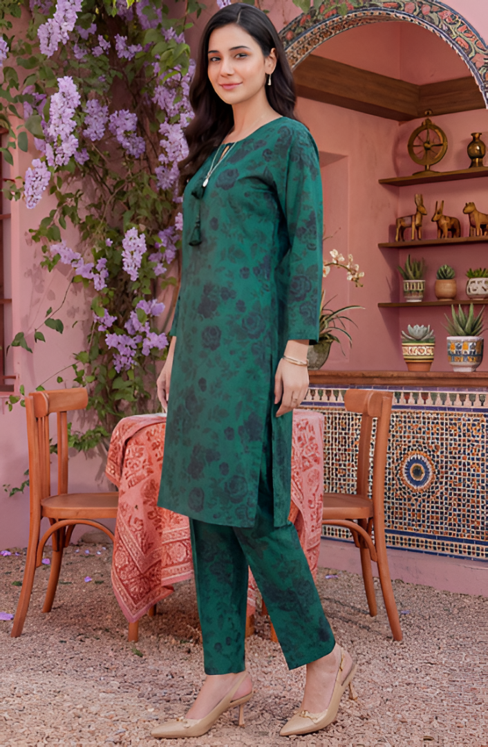 TEA PARTY (VOL-1) 2 Piece Stitched Collection By Tawakkal (D-4357)