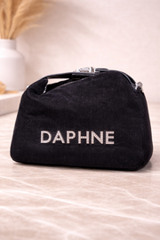 Daphne Luxury Black Mini Crossbody & Clutch Handbag