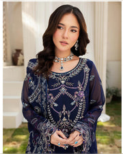 Dastan Chiffon Collection Vol. T-5 Luxury Embroidered 3 Piece Suit