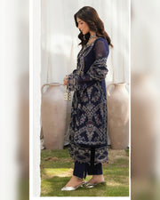 Dastan Chiffon Collection Vol. T-5 Luxury Embroidered 3 Piece Suit