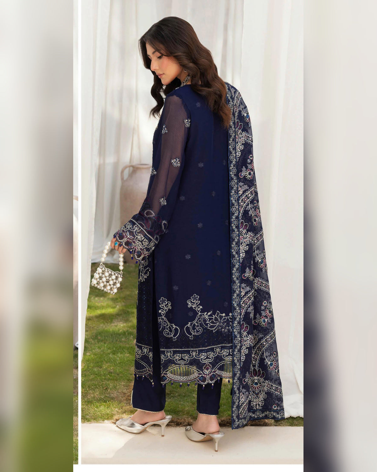 Dastan Chiffon Collection Vol. T-5 Luxury Embroidered 3 Piece Suit