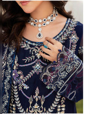 Dastan Chiffon Collection Vol. T-5 Luxury Embroidered 3 Piece Suit