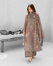 Dastan Chiffon Collection Vol. T-5 Luxury Embroidered 3 Piece Suit