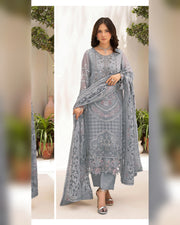 Dastan Chiffon Collection Vol. T-5 Luxury Embroidered 3 Piece Suit