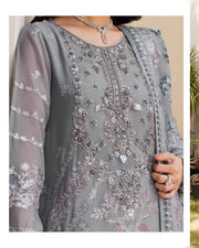 Dastan Chiffon Collection Vol. T-5 Luxury Embroidered 3 Piece Suit