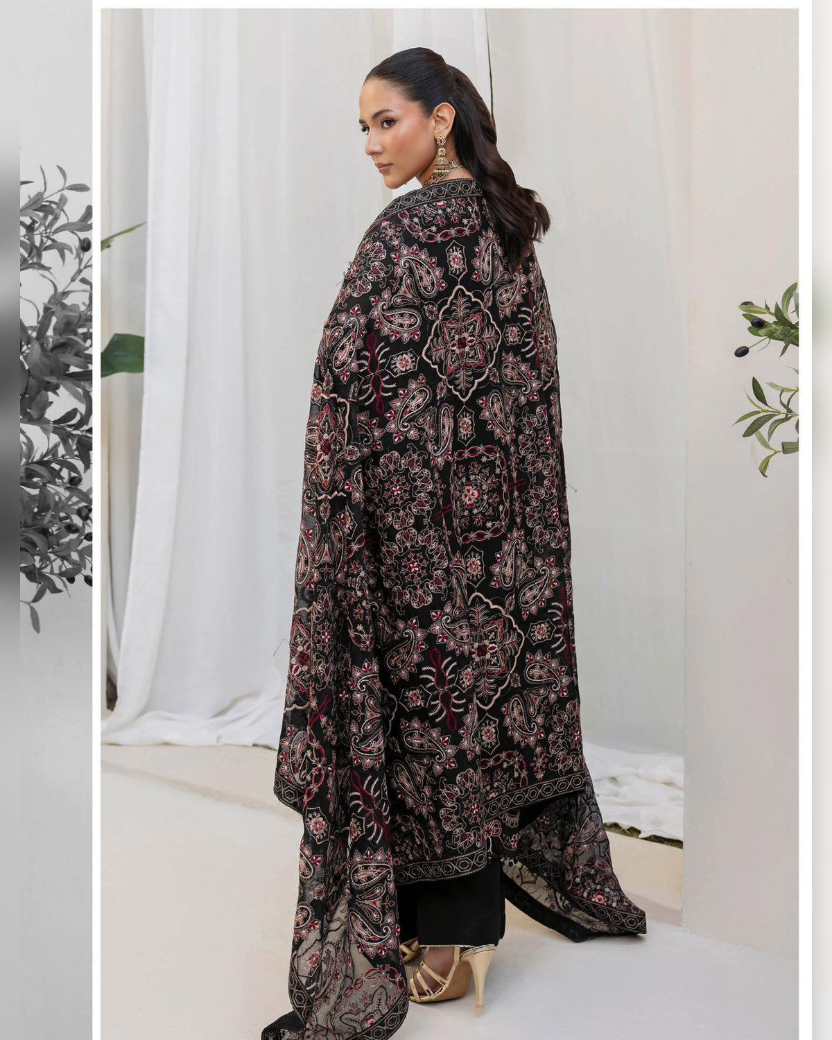 Dastan Chiffon Collection Vol. T-5 Luxury Embroidered 3 Piece Suit