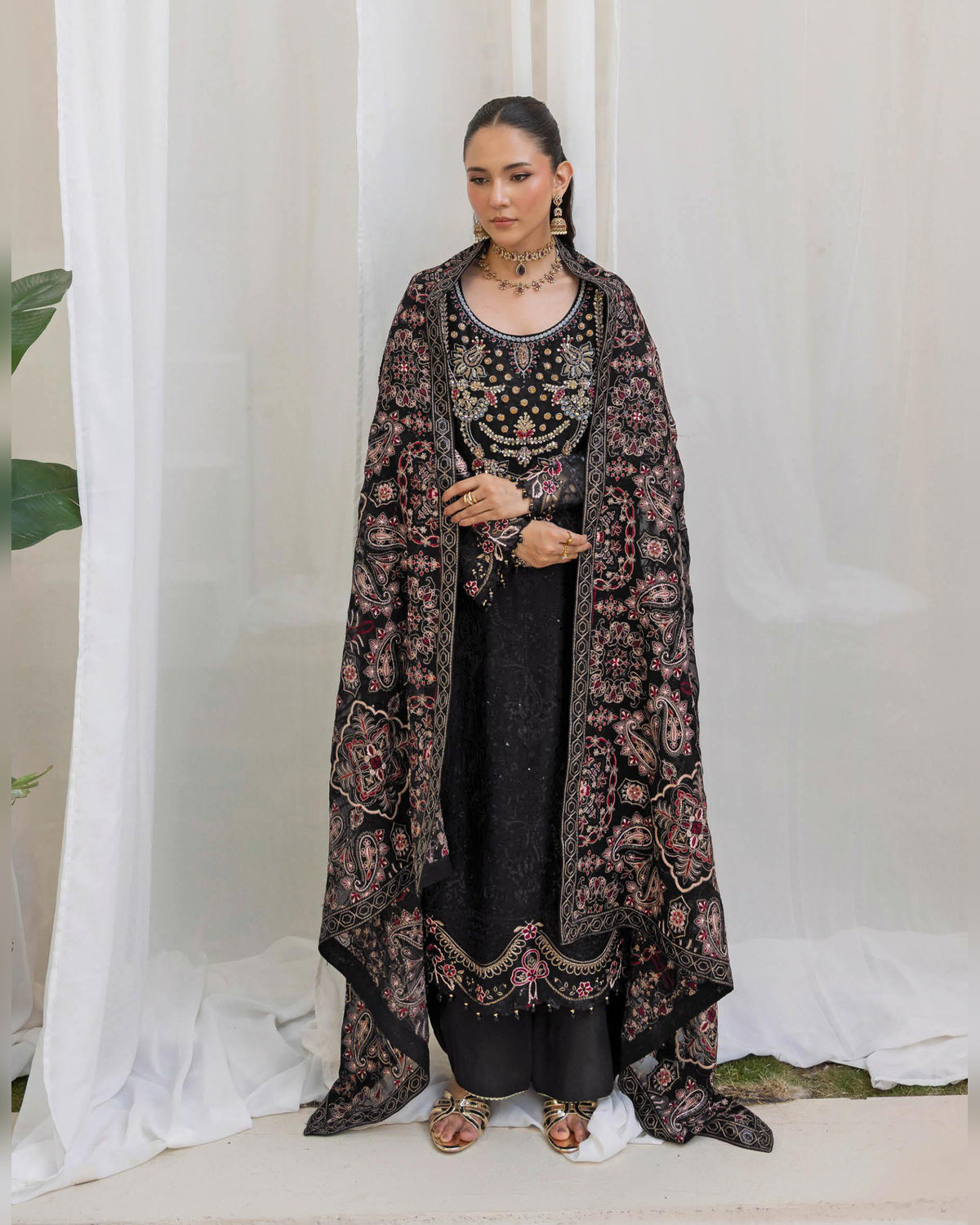 Dastan Chiffon Collection Vol. T-5 Luxury Embroidered 3 Piece Suit