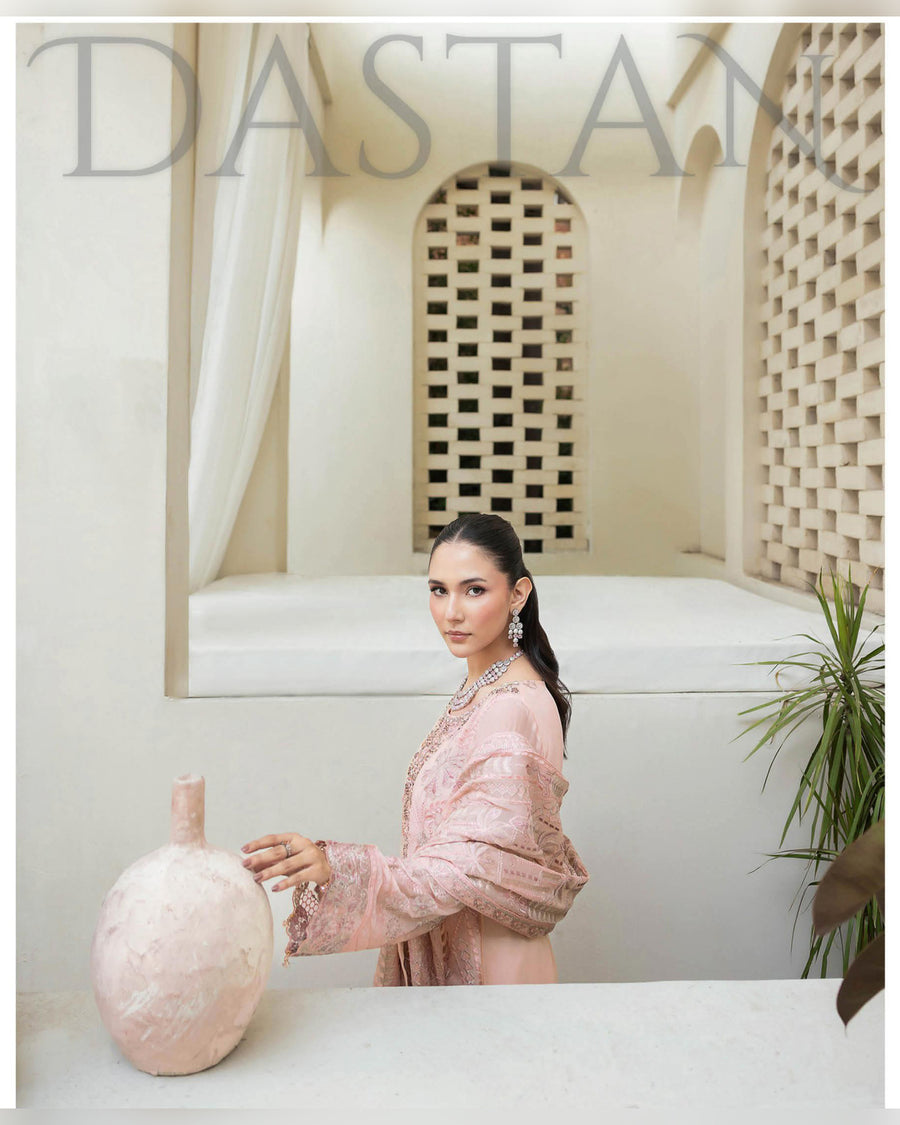 Dastan Chiffon Collection Vol. T-5 Luxury Embroidered 3 Piece Suit