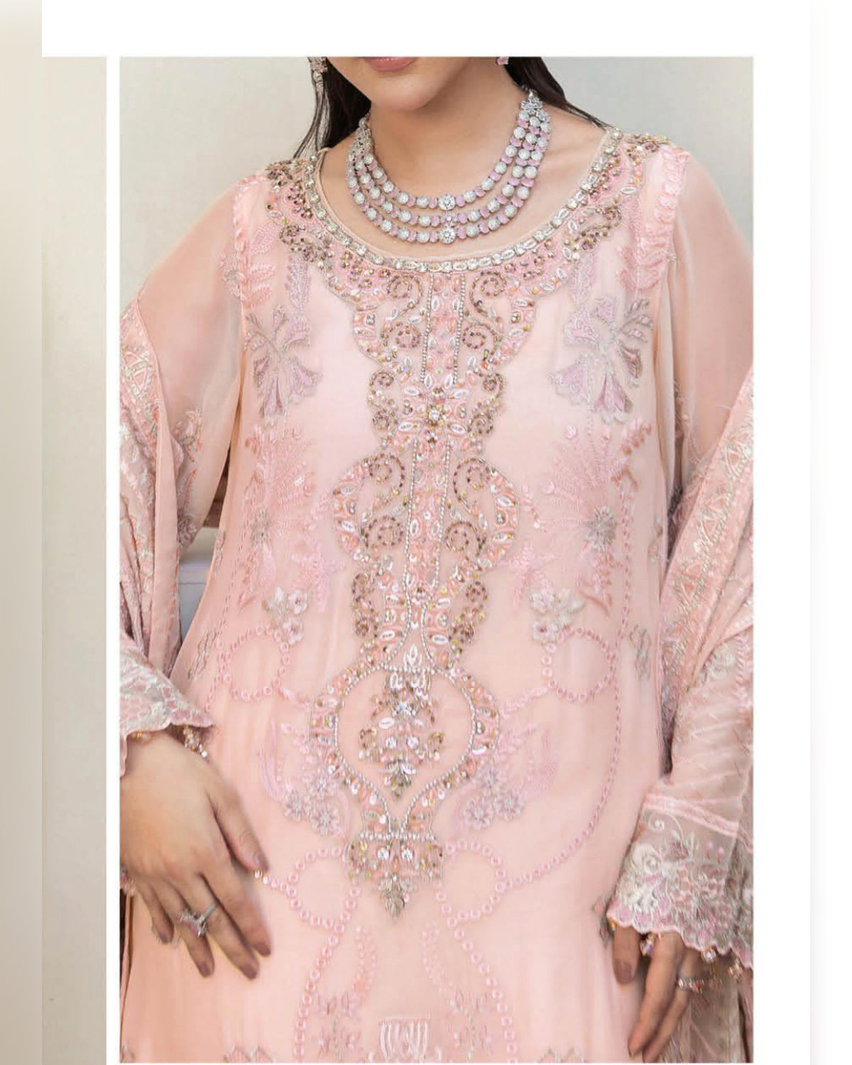 Dastan Chiffon Collection Vol. T-5 Luxury Embroidered 3 Piece Suit