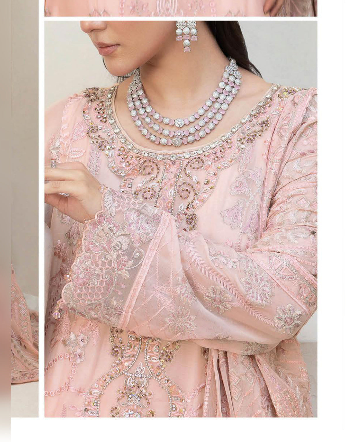 Dastan Chiffon Collection Vol. T-5 Luxury Embroidered 3 Piece Suit