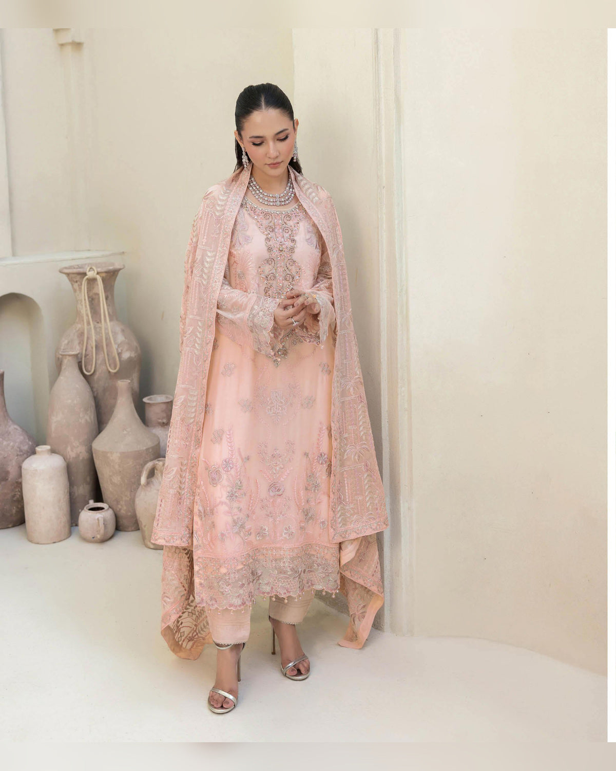 Dastan Chiffon Collection Vol. T-5 Luxury Embroidered 3 Piece Suit