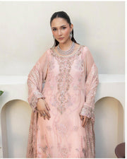 Dastan Chiffon Collection Vol. T-5 Luxury Embroidered 3 Piece Suit