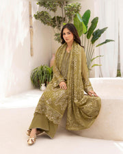 Dastan Chiffon Collection Vol. T-5 Luxury Embroidered 3 Piece Suit