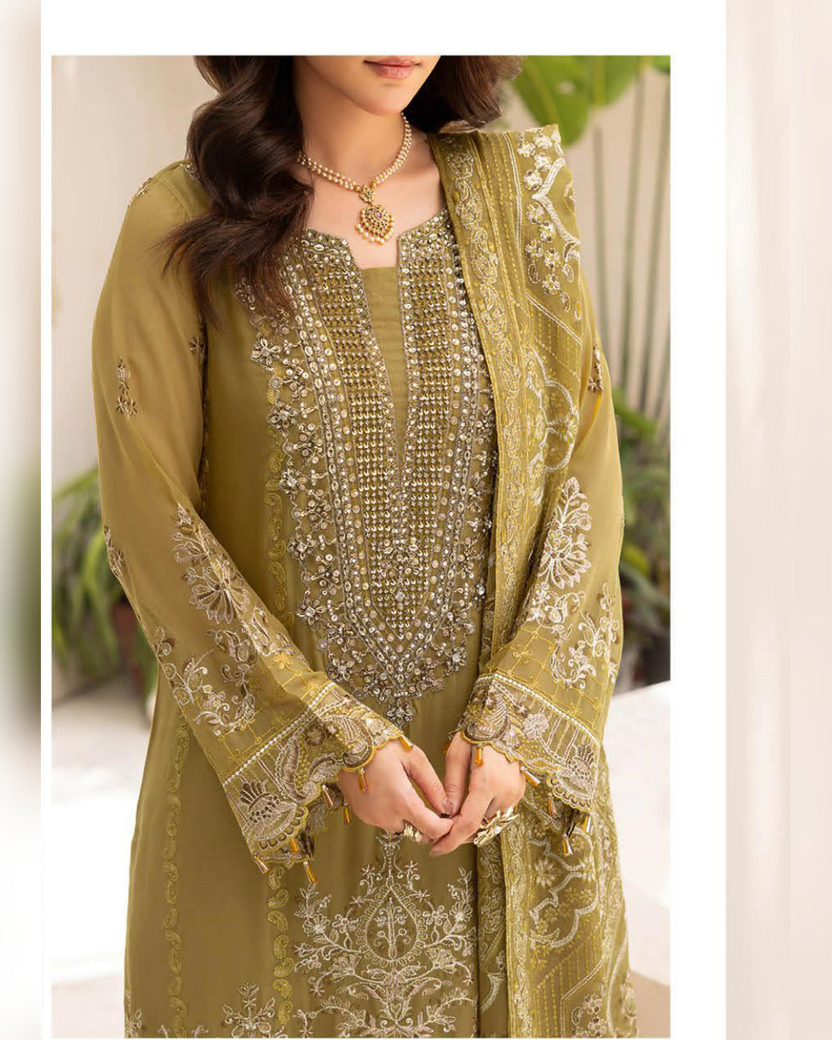 Dastan Chiffon Collection Vol. T-5 Luxury Embroidered 3 Piece Suit