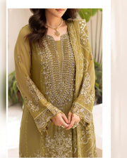 Dastan Chiffon Collection Vol. T-5 Luxury Embroidered 3 Piece Suit