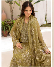Dastan Chiffon Collection Vol. T-5 Luxury Embroidered 3 Piece Suit