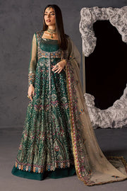 Luxury Hand Embellished Net Formal Suit with Raw Silk Trouser