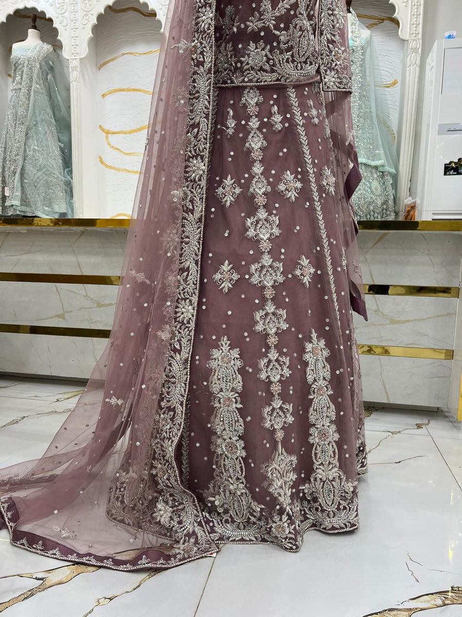 Bridal Maxi Dress 2026 | Elegant Wedding Wear – Star Fabrics (AZ5958)