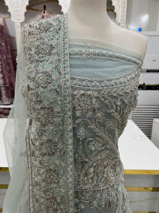 Bridal Maxi Dress 2026 | Elegant Wedding Wear – Star Fabrics (AZ5955)