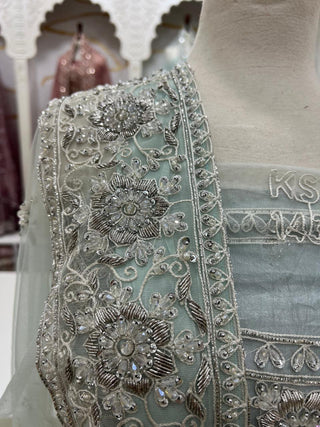Bridal Maxi Dress 2026 | Elegant Wedding Wear – Star Fabrics (AZ5955)