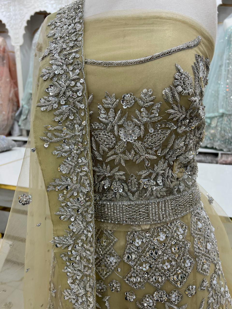 Bridal Maxi Dress 2026 | Elegant Wedding Wear – Star Fabrics (AZ5173)