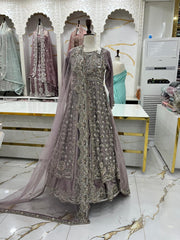 Bridal Maxi Dress 2026 | Elegant Wedding Wear – Star Fabrics (AZ6057)