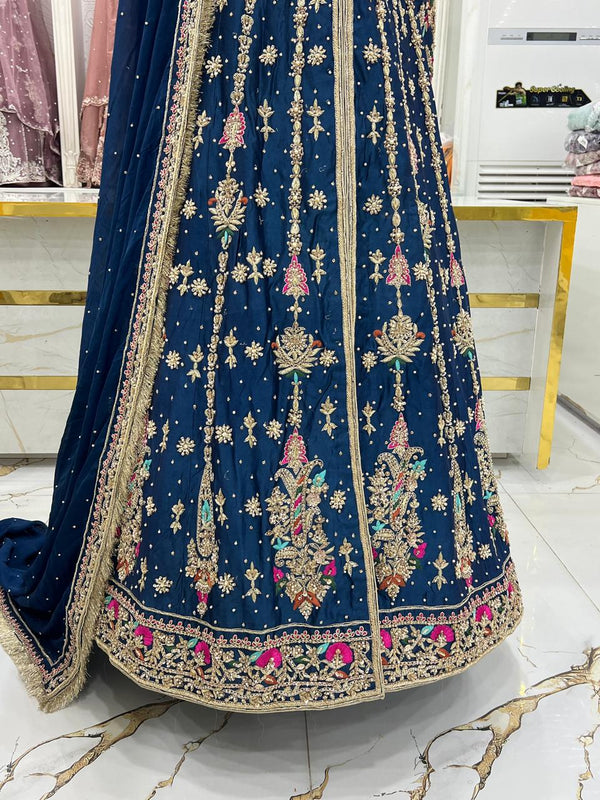 Bridal Maxi Dress 2026 | Elegant Wedding Wear – Star Fabrics (AZ6299)