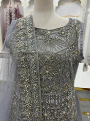 Bridal Maxi Dress 2026 | Elegant Wedding Wear – Star Fabrics (Az4698)