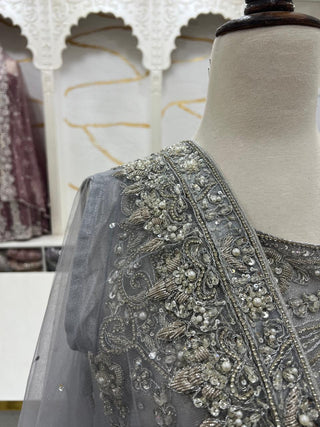 Bridal Maxi Dress 2026 | Elegant Wedding Wear – Star Fabrics (Az4698)