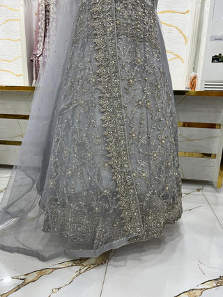 Bridal Maxi Dress 2026 | Elegant Wedding Wear – Star Fabrics (Az4698)