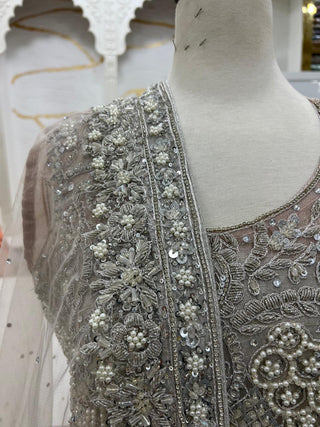 Bridal Maxi Dress 2026 | Elegant Wedding Wear – Star Fabrics (AZ4700)