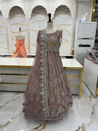 Bridal Maxi Dress 2026 | Elegant Wedding Wear – Star Fabrics (AZ4559)
