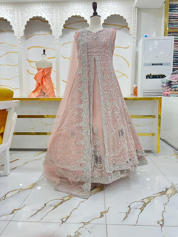 Bridal Maxi Dress 2026 | Elegant Wedding Wear – Star Fabrics (Az5353)