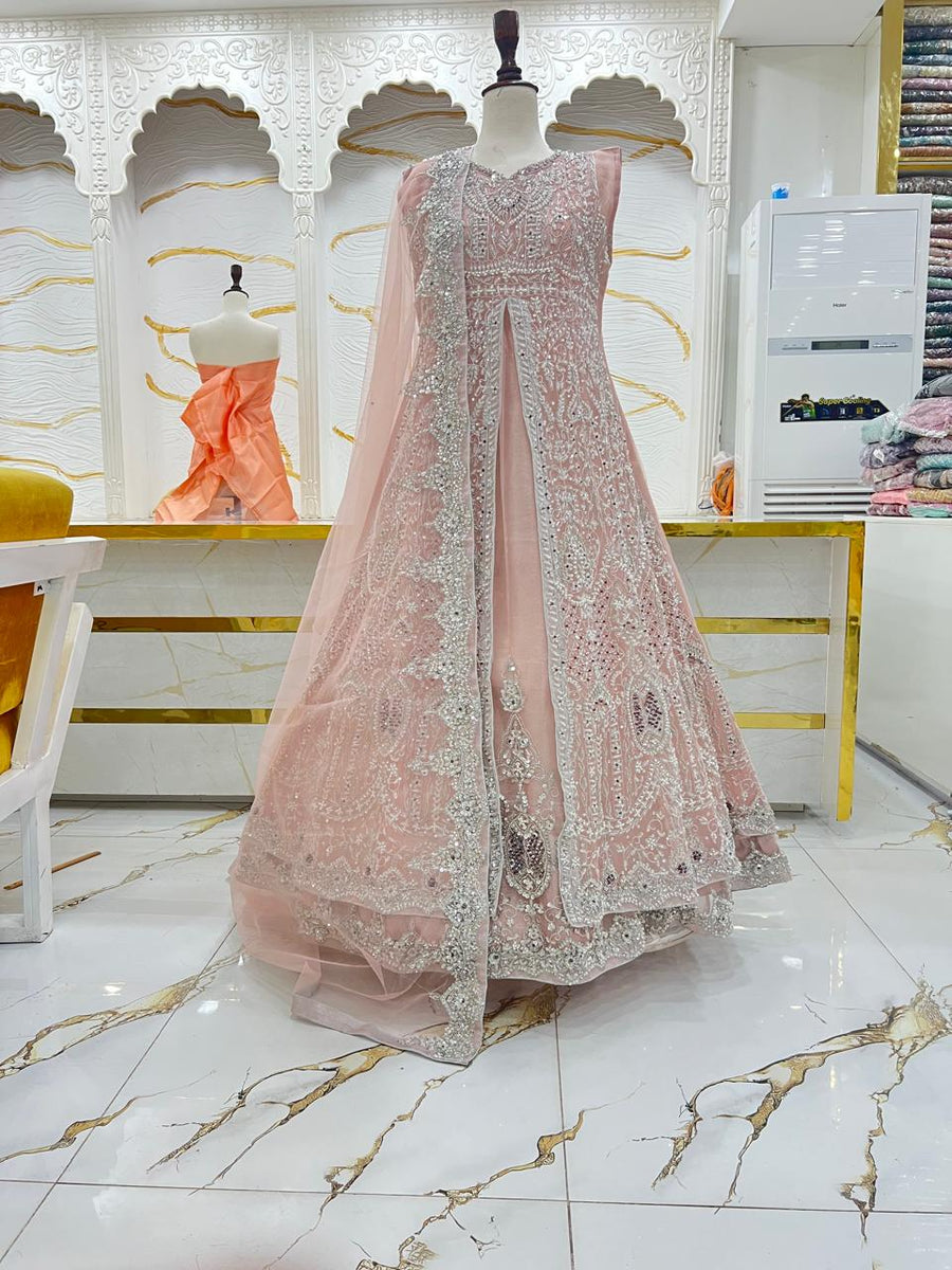 Bridal Maxi Dress 2026 | Elegant Wedding Wear – Star Fabrics (Az5353)