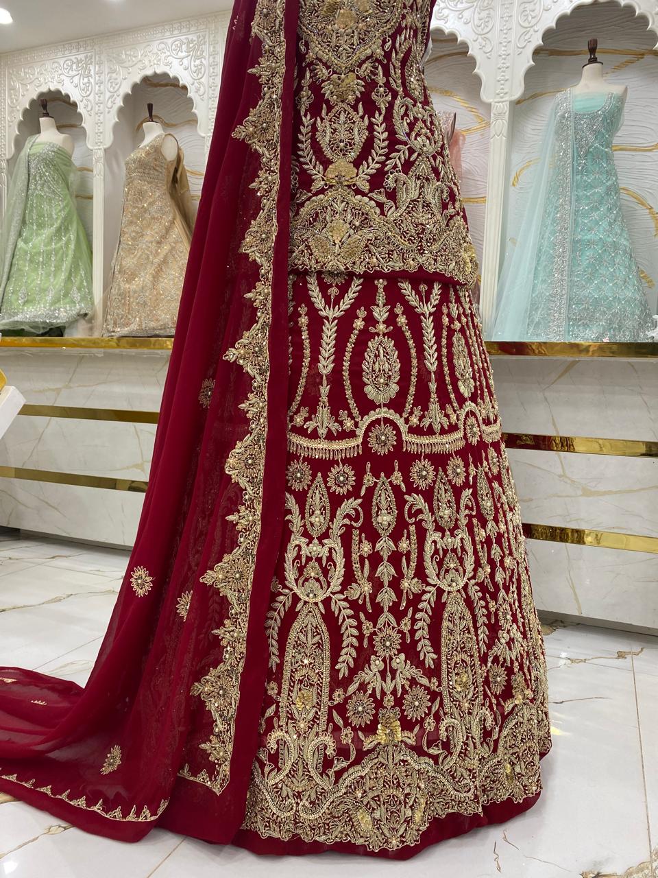 Elegant Bridal Lehenga Collection – Star Fabrics (AZ4526)