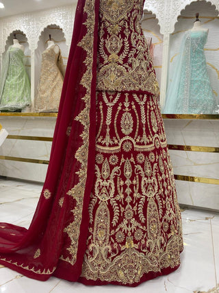 Elegant Bridal Lehenga Collection – Star Fabrics (AZ4526)