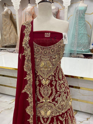 Elegant Bridal Lehenga Collection – Star Fabrics (AZ4526)